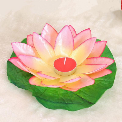 5 pcs Lotus Flower Floating Candles