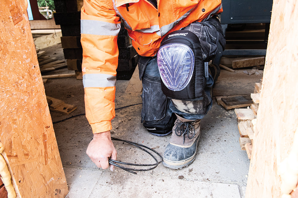 Hard Cap Gel Knee Pads for diy gardening