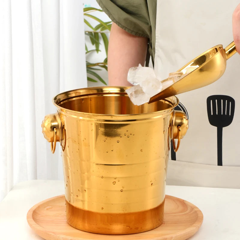 Stainless Steel Champagne Ice Bucket