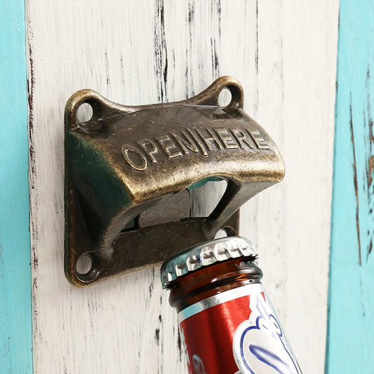 Wall Mounted Bottle Opener