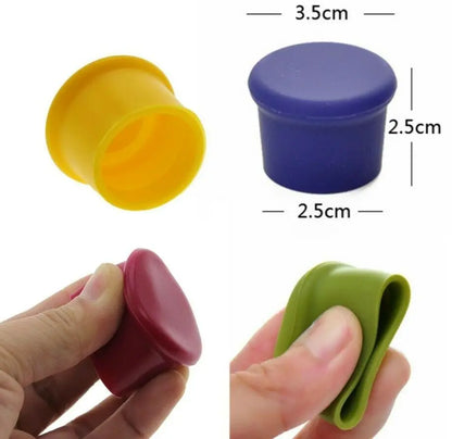 5pcs Silicone Wine Bottle Cap | Jscapes Home and Garden