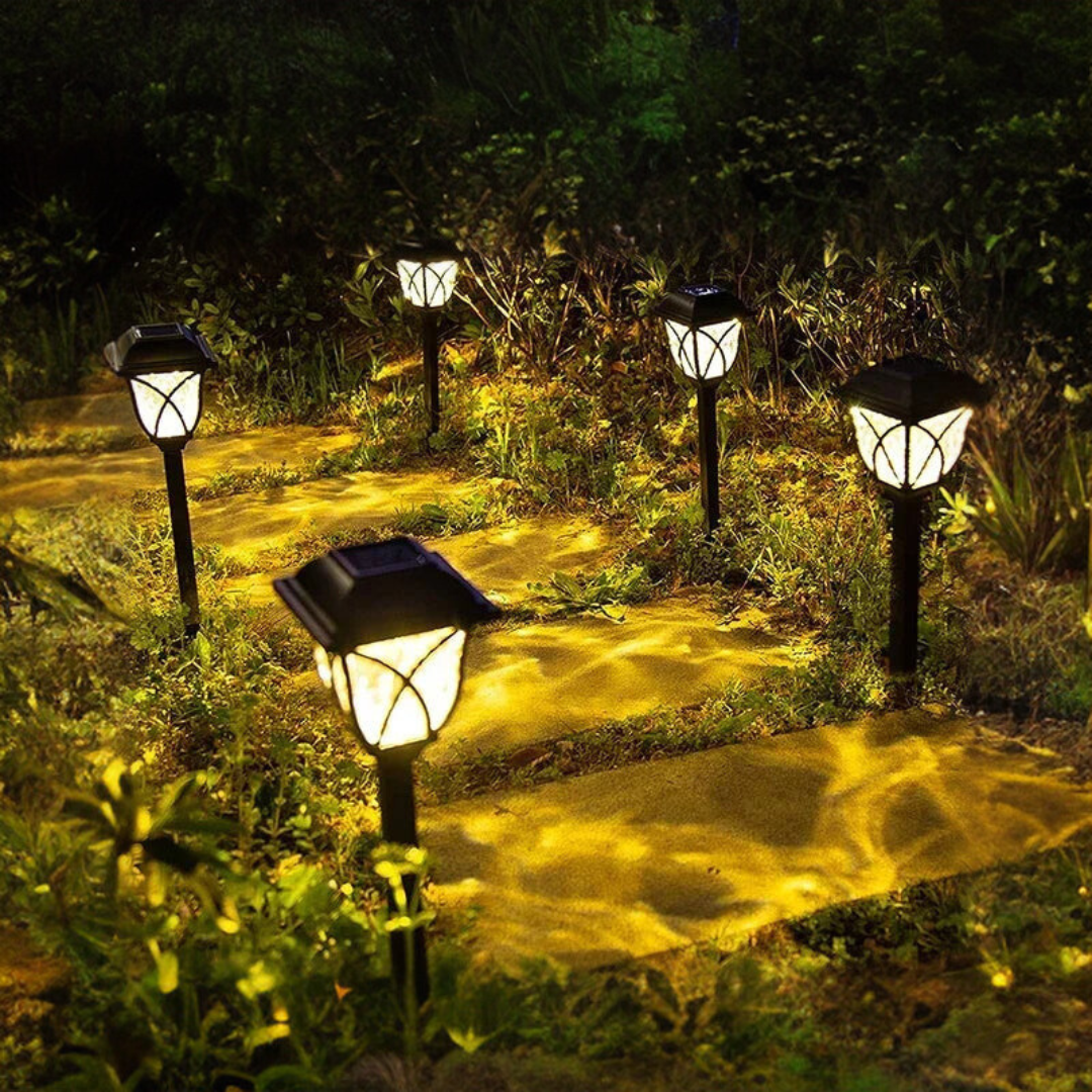  Waterproof LED Solar Lawn Lights | Jscapes Home and Garden