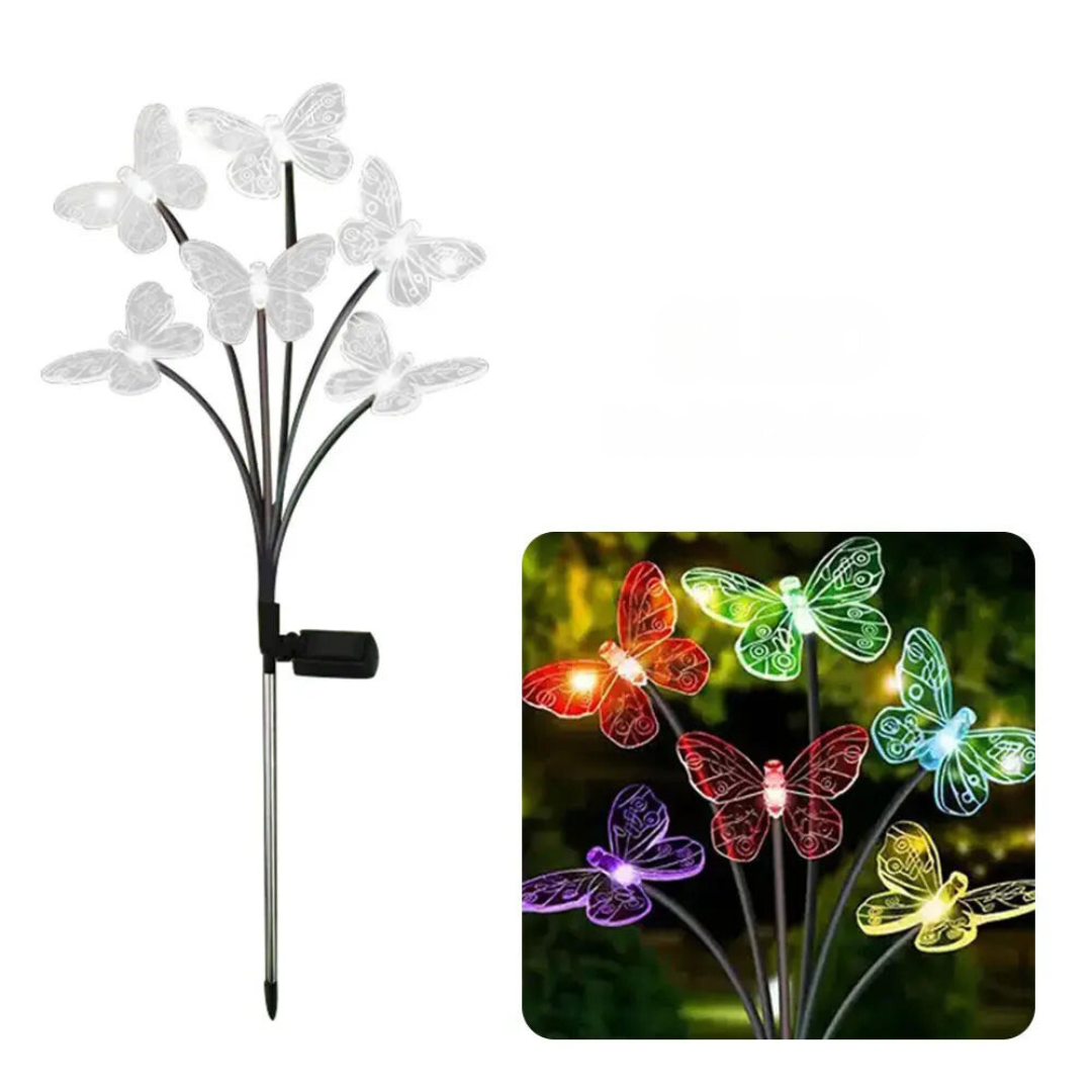 7-Head Solar Rose Garden Lights