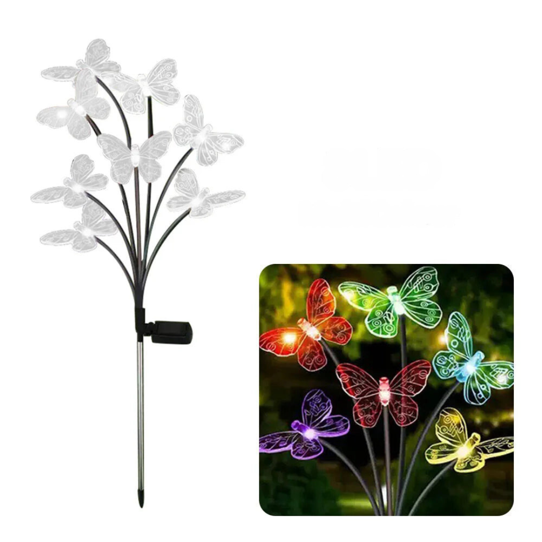 7-Head Solar Rose Garden Lights