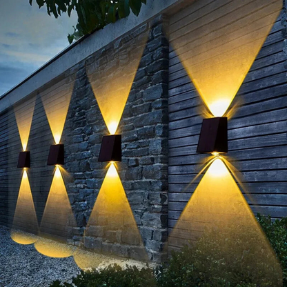 LED Outdoor Solar Wall Lights