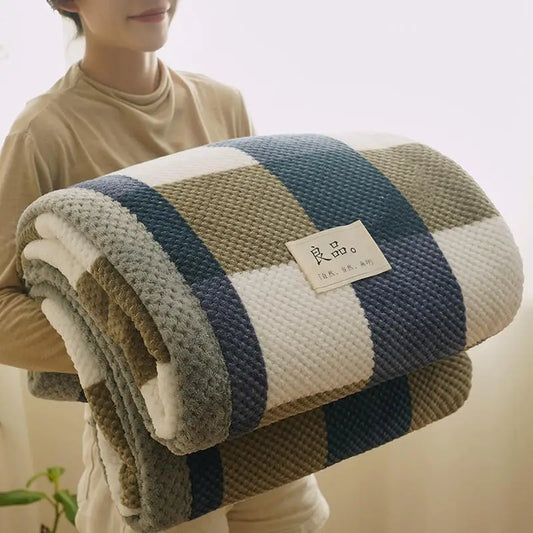 Knit Blanket Sofa Throw