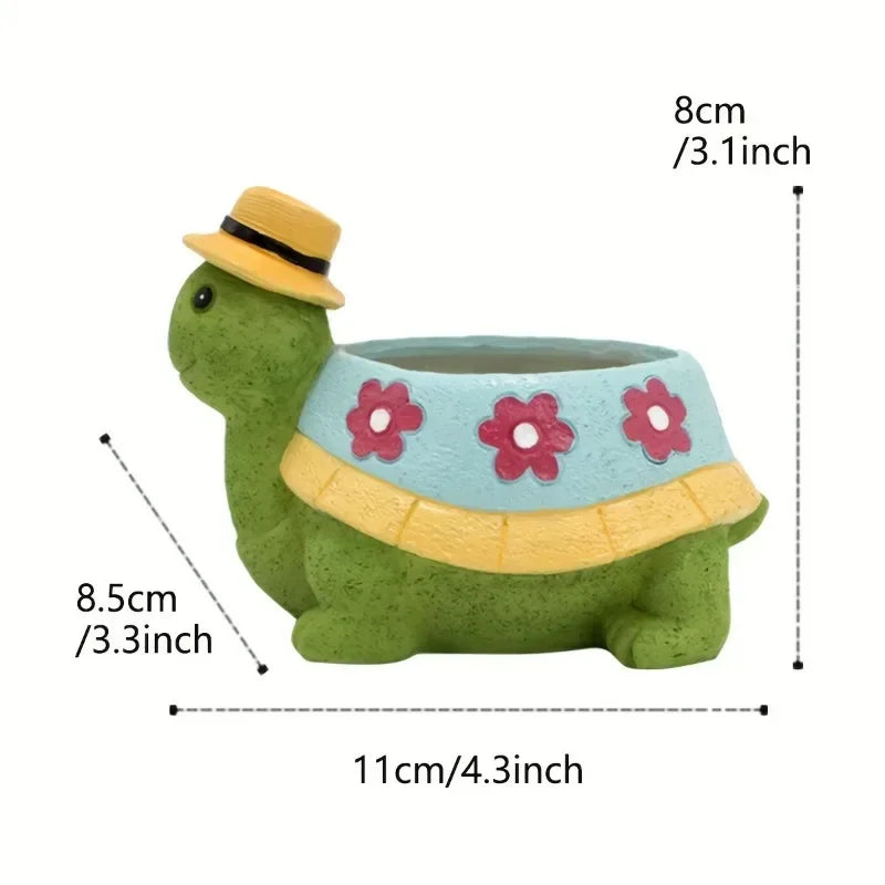 Turtle Flower Pot Planter | Jscapes Home and Garden