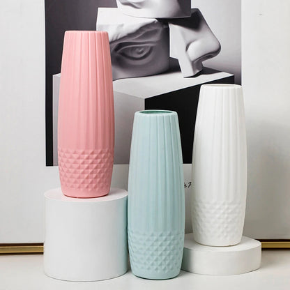 Ceramic-Inspired Plastic Vase | Jscapes Home and Garden