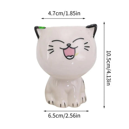 Cute Cat Succulent Plant Pots | Jscapes Home and Garden