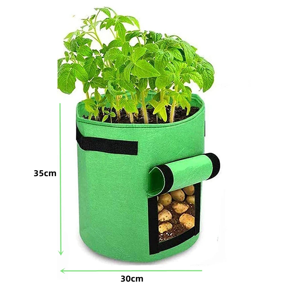 3 Size Felt plant grow bags