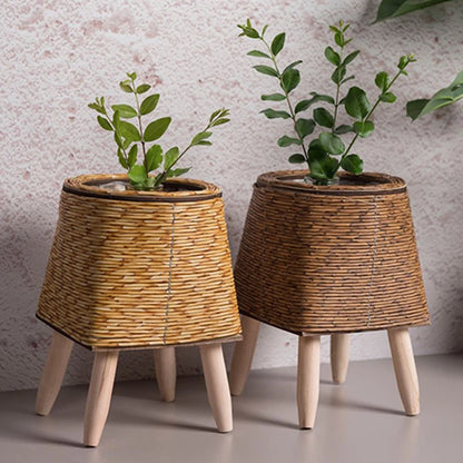 Handmade Wicker Flower Pots | Jscapes Home and Garden