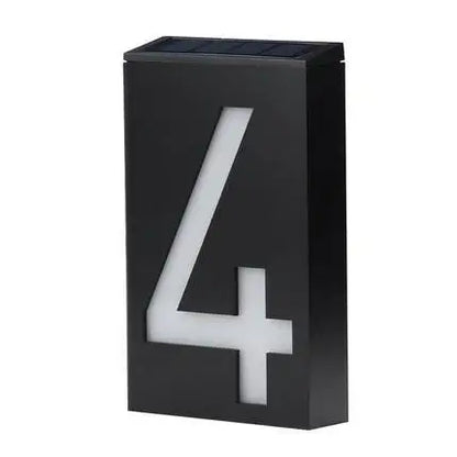 Solar LED House Number Lights no 4