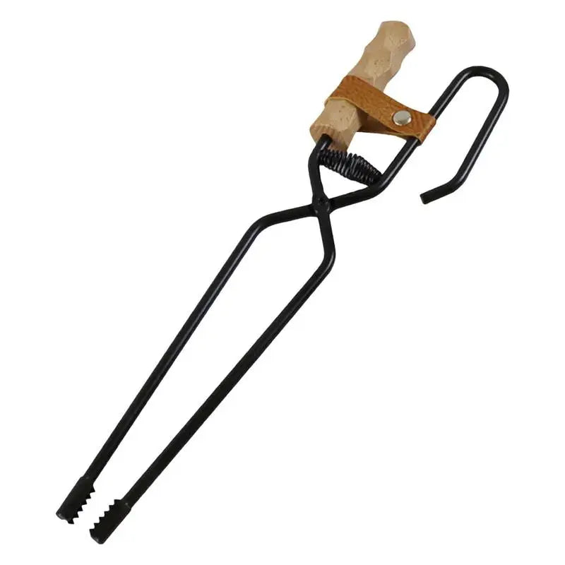 Premium Steel Firewood Tongs