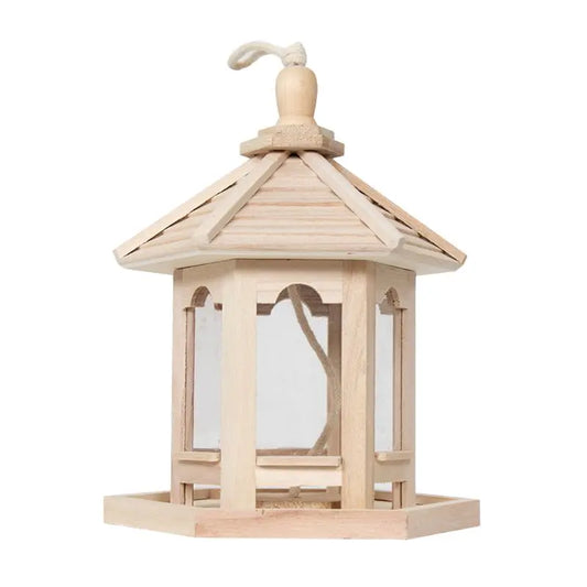 Large Capacity 1000ml Hanging Wild Bird Feed Dispenser