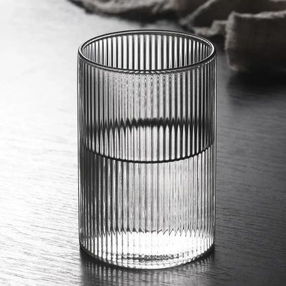 Japanese Striped Glass Cup | Jscapes Home and Garden