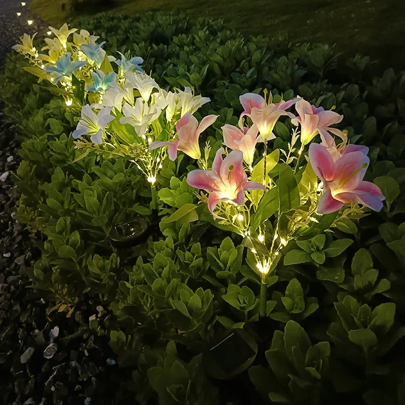 Lily Garden Solar Lights