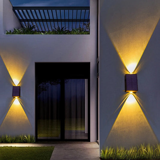 LED Outdoor Solar Wall Lights