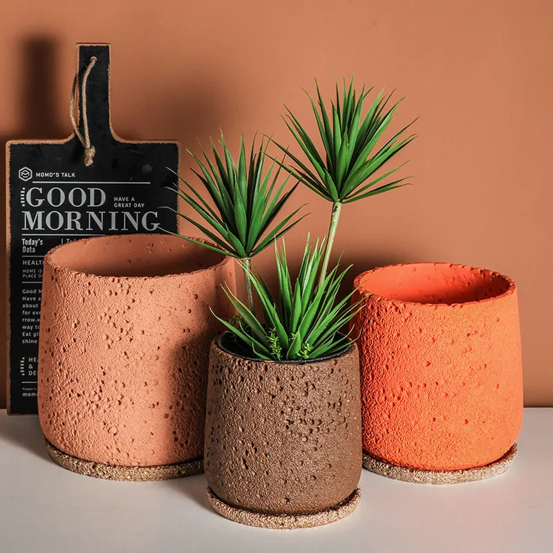 Nordic Cement Flower Pot