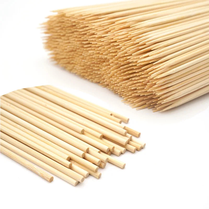 100pcs Bamboo Skewer Sticks | Jscapes Home and Garden