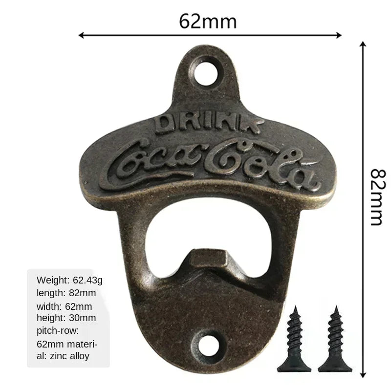 Wall Mounted Vintage Retro Bottle Opener | Jscapes