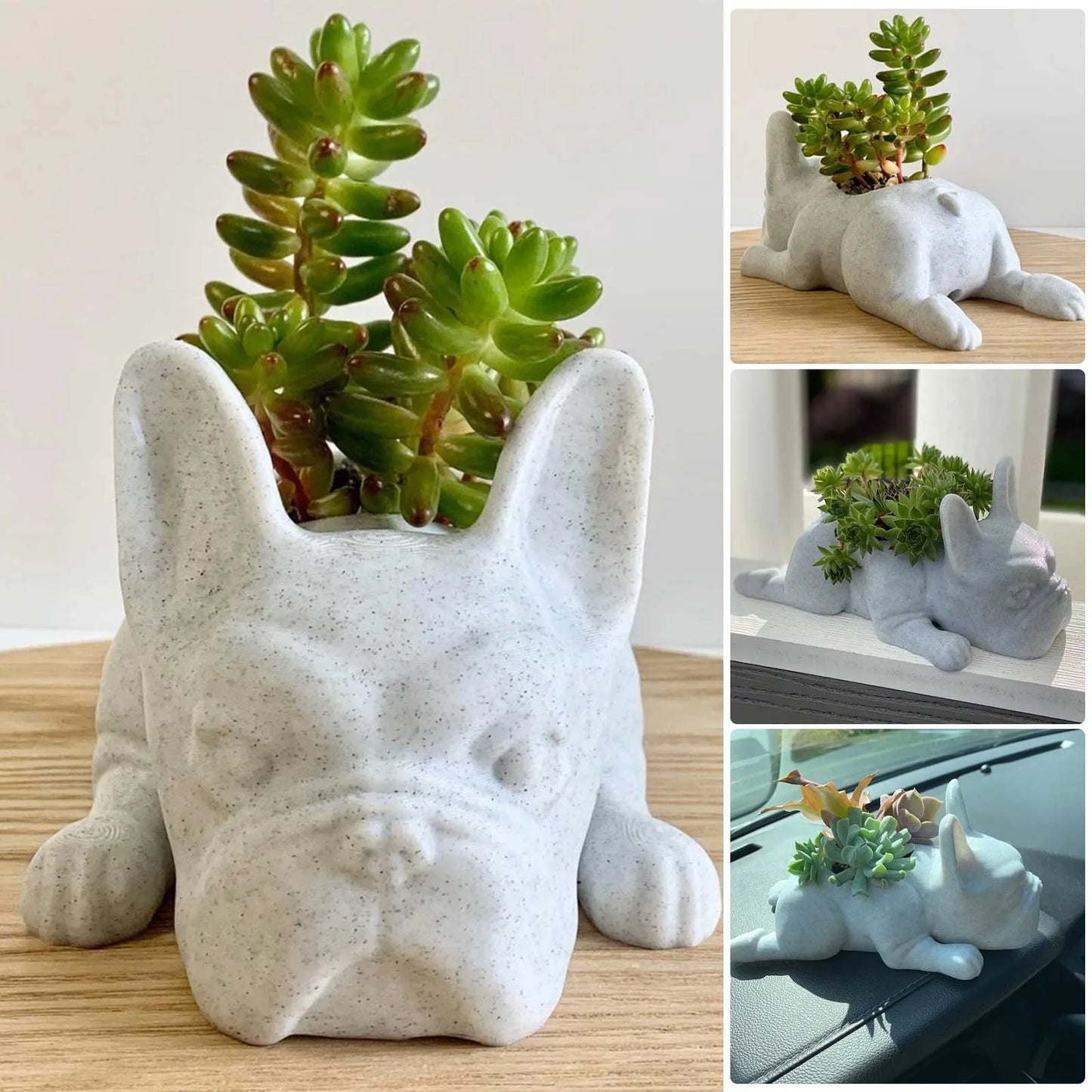 Bulldog Resin Planter | Jscapes Home and Garden | Planters