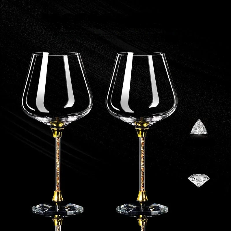 Luxury Red Wine Glass Set