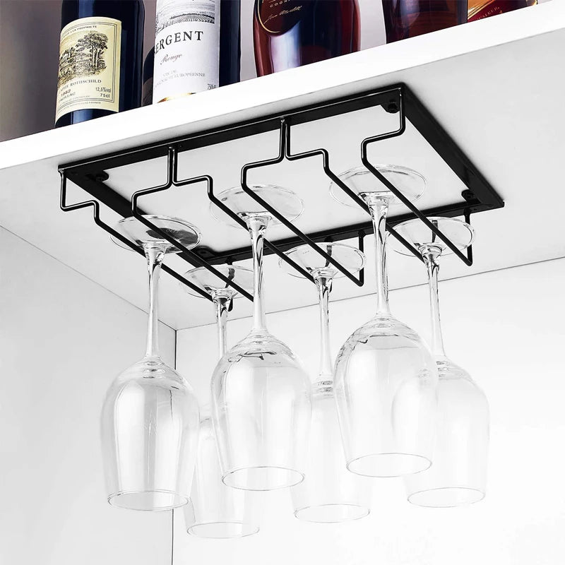 Wall Mount Wine Glass Holder | Jscapes Home and Garden