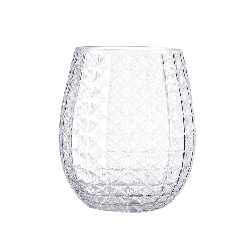 Pineapple Shape Plastic Drinking Glasses