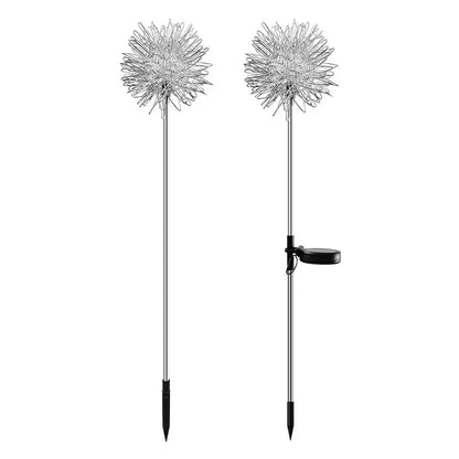 Dandelion Reed & Wheat Flowers Solar Garden Lights | Jscapes