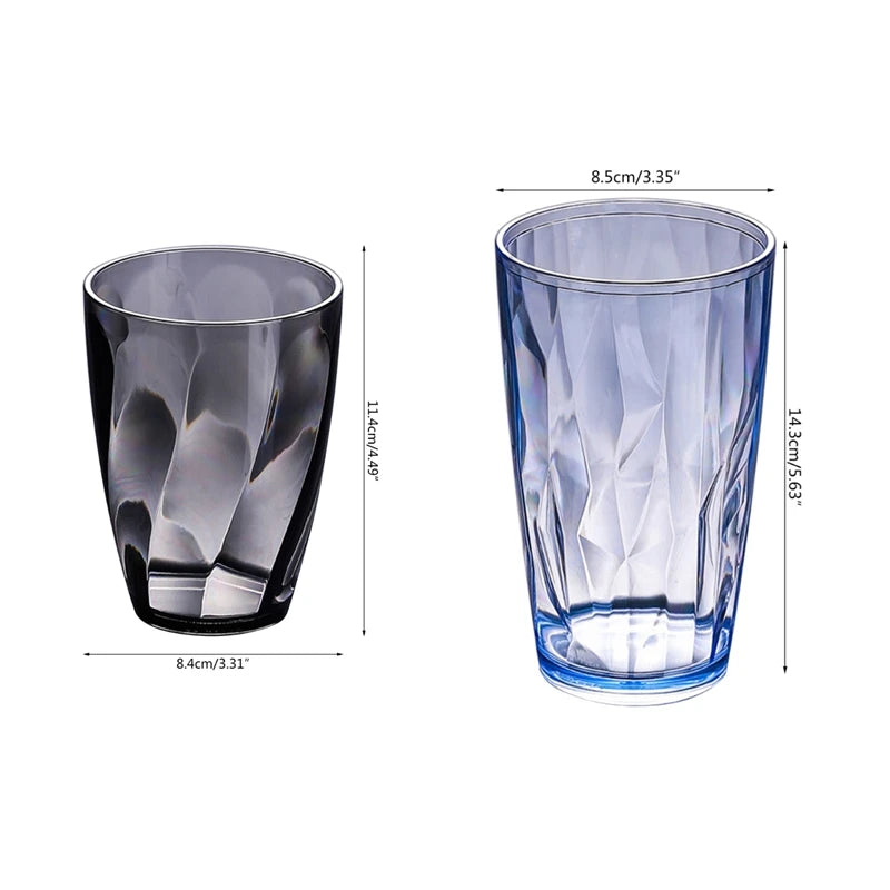 Large Acrylic Drinking Glass