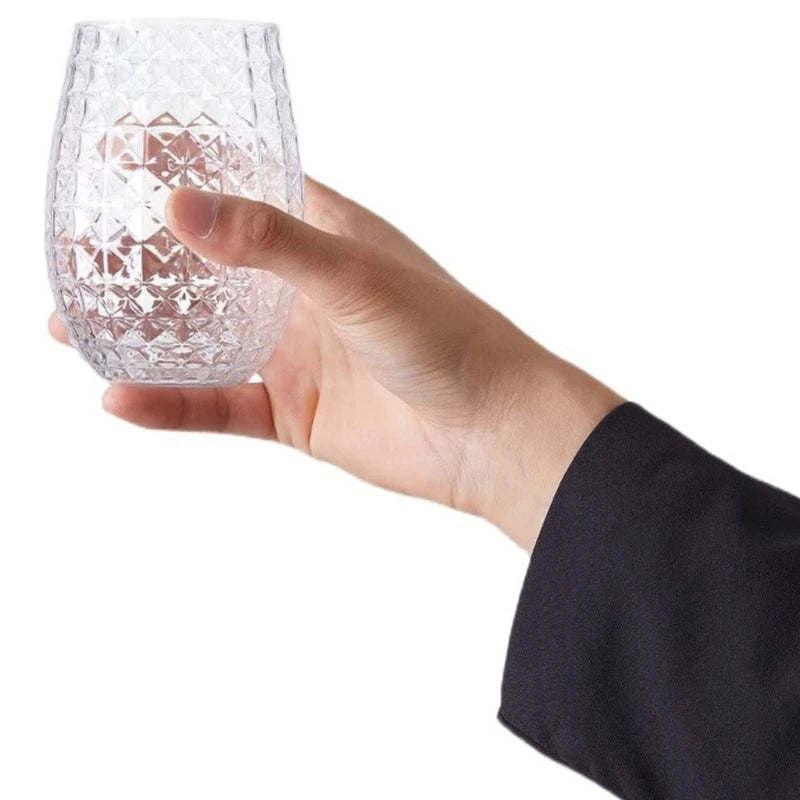 Pineapple Shape Plastic Drinking Glasses