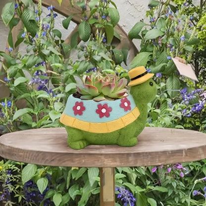 Turtle Flower Pot Planter | Jscapes Home and Garden