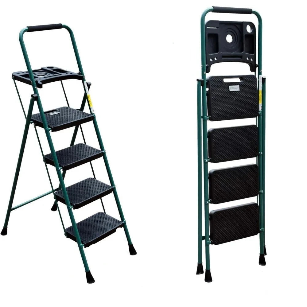 Lightweight Ladder with Tool Platform | Jscapes Home and Garden