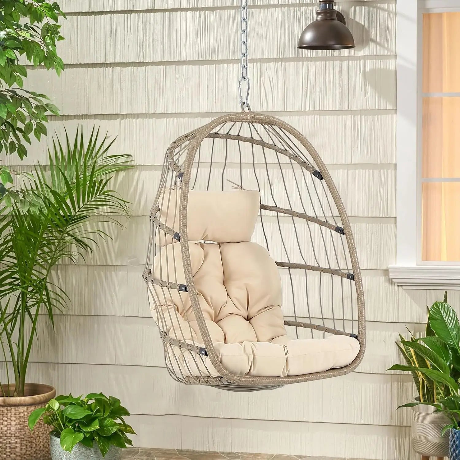 Egg Swing Chair with Stand