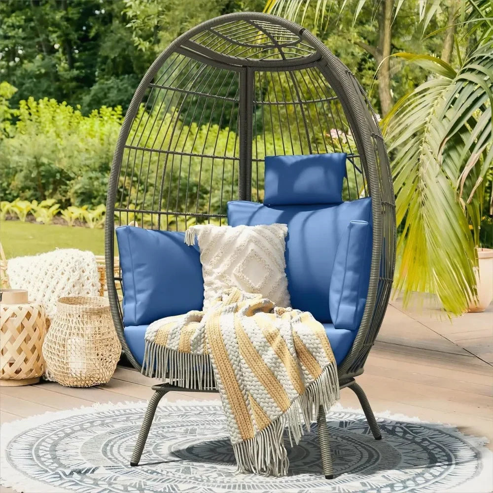 Large Wicker Egg Chairs | Jscapes Home and Garden 