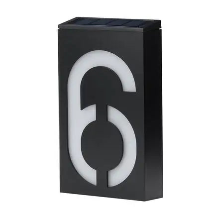 Solar LED House Number Lights no 6