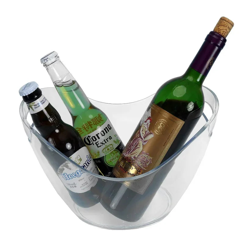 Clear Ice Bucket for Wine & Champagne