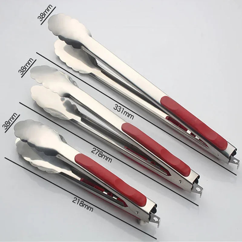 Stainless Steel BBQ Grilling Tong