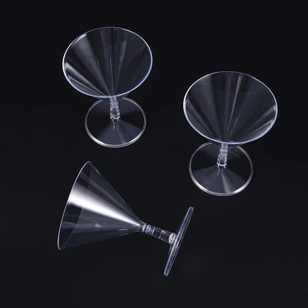 10PCS/ 8Pcs ABS Plastic Martini Glasses | Jscapes 