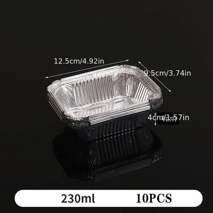 10pcs Rectangular Takeaway Box | Jscapes Home and Garden