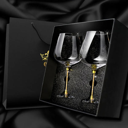 Luxury Red Wine Glass Set