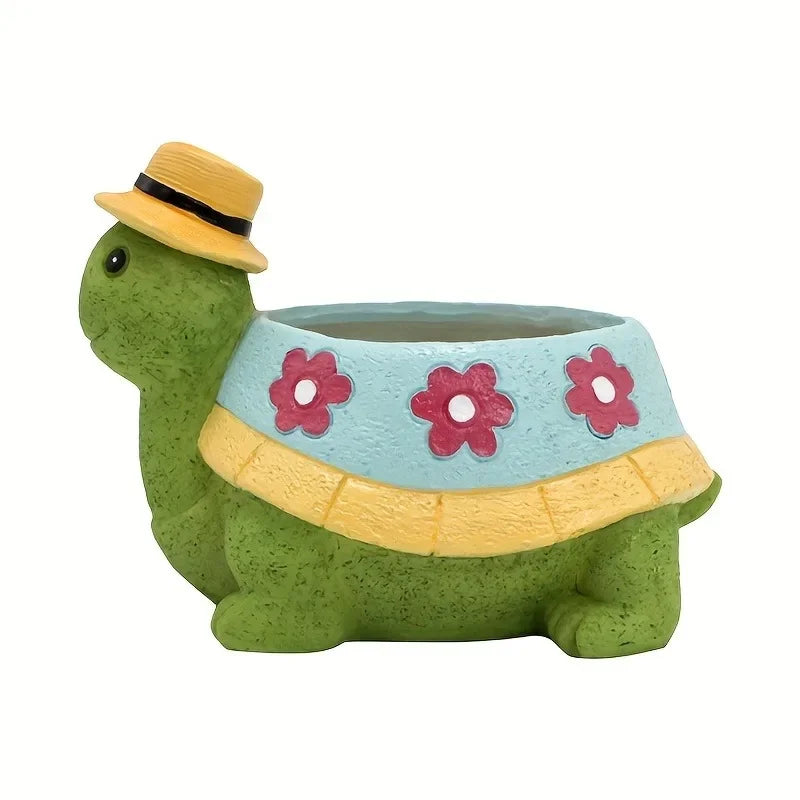 Turtle Flower Pot Planter | Jscapes Home and Garden