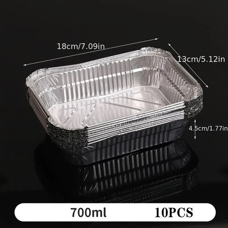 10pcs Rectangular Takeaway Box | Jscapes Home and Garden