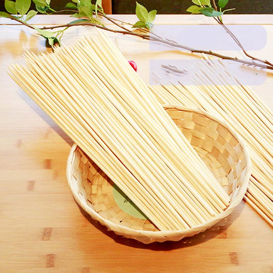 100pcs Bamboo Skewer Sticks | Jscapes Home and Garden