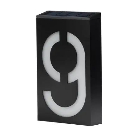 Solar LED House Number Lights no 9