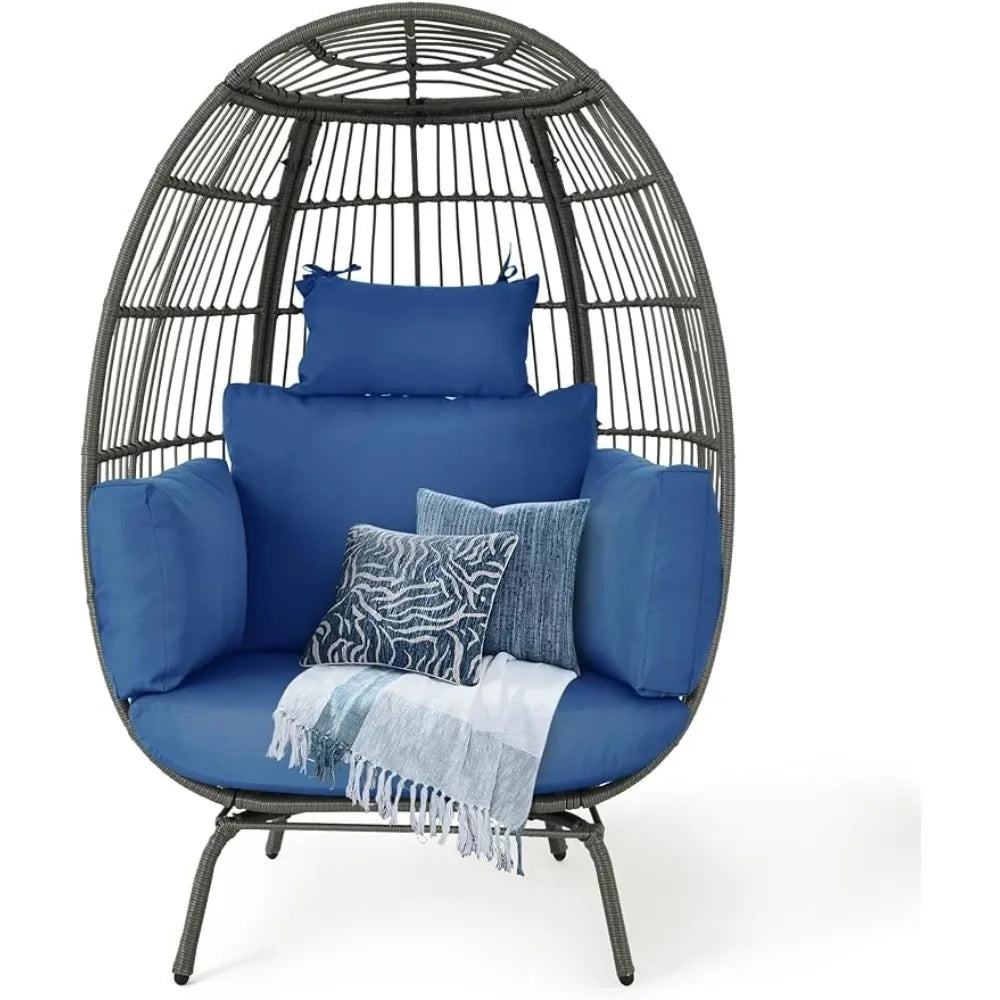 Large Wicker Egg Chairs | Jscapes Home and Garden 