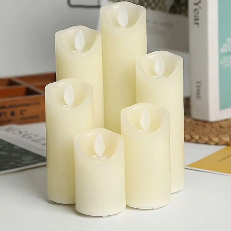 Rechargeable Led Pillar candle