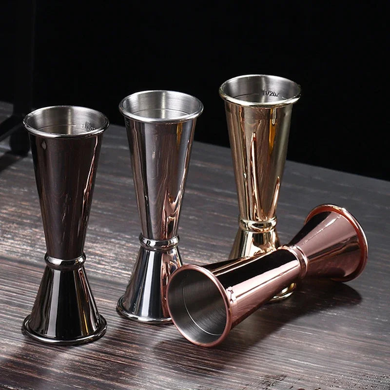 Stainless Steel Double Spirit Measuring Cup