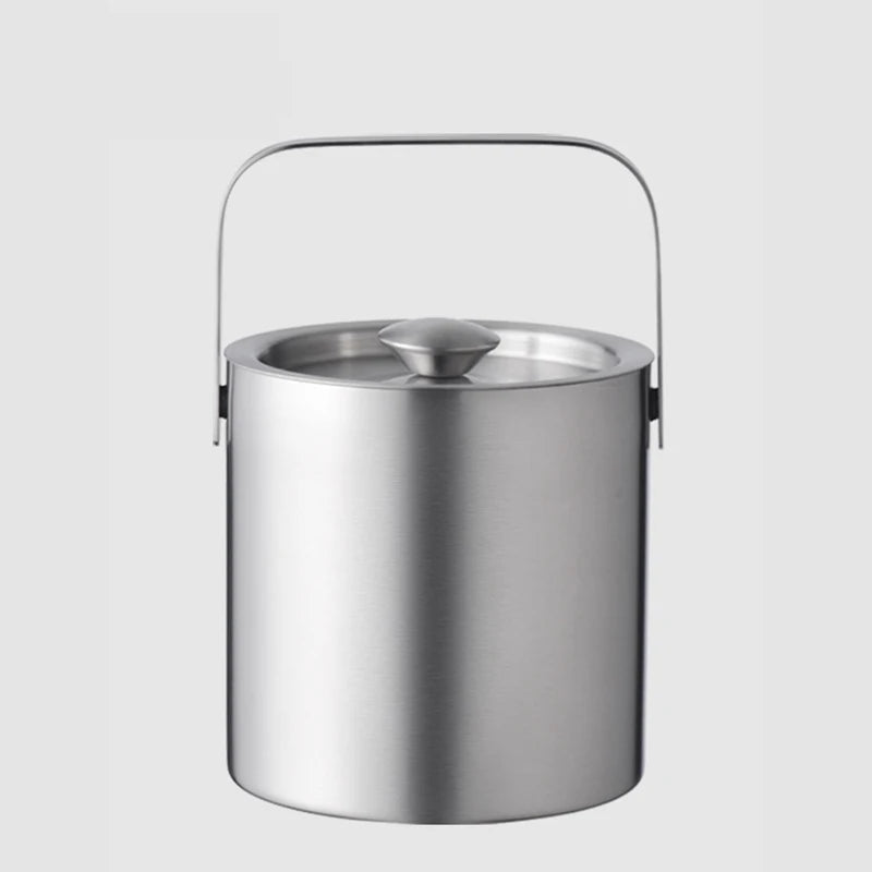 Stainless Steel Ice Cube Container with Lid | Jscapes