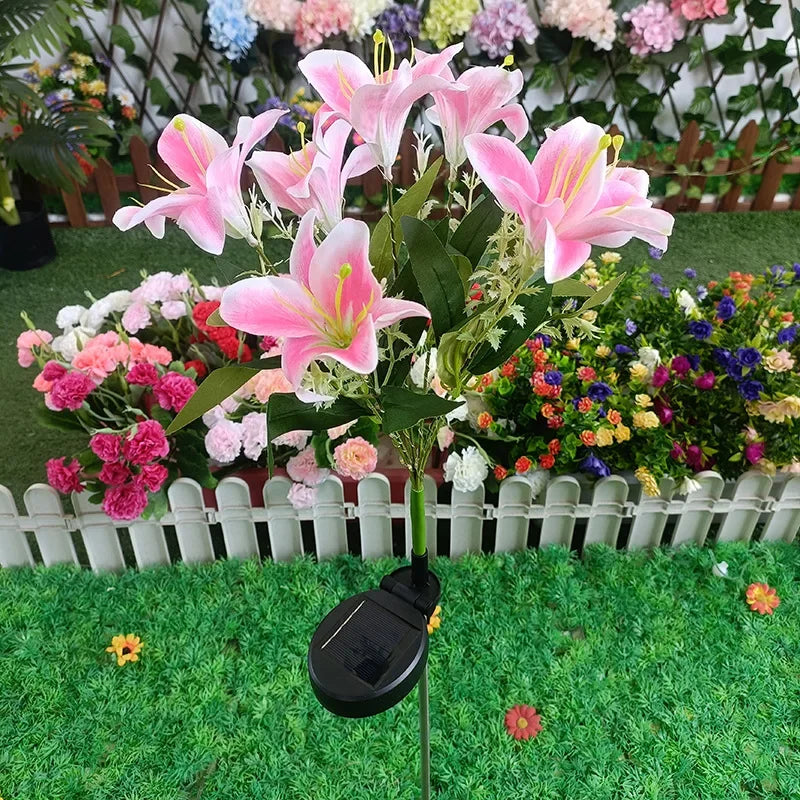 Lily Garden Solar Lights